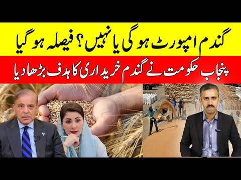 Is Pakistan going to import wheat? I Nawaz Sangra