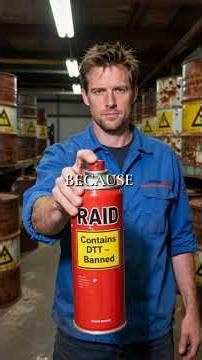 RAID Bug Spray Contains Actual Chemical Weapons