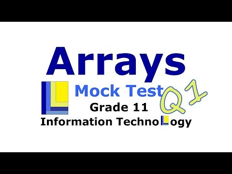 Arrays Mock Test | Question 1