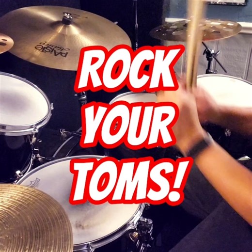 Paradiddle Tom Tom Groove #shorts