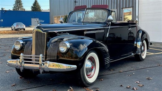 40年代初期美式豪华敞篷车- 1941 帕卡德(Packard) 120 convertible