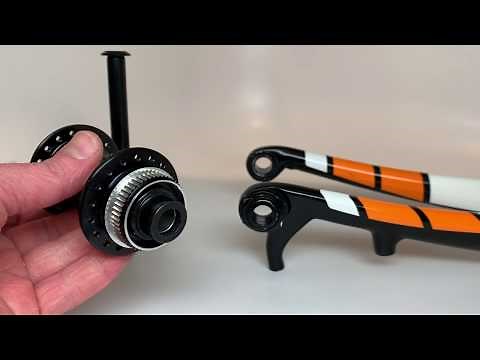 JJBP Trek Domane Disc Fork Thru Axle Conversion Kit - 15mm to 12mm