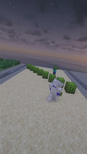 Exotic Minecraft Combat... PART 2! #minecraft #minecraftcombat #cactus #thorn #zombie #salmon