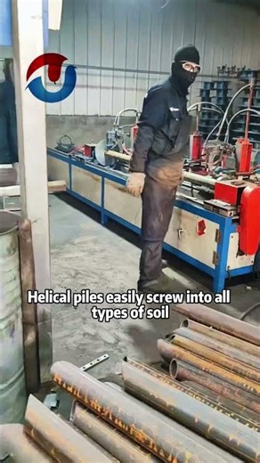 Screw Piles #HelicalPiles #HelicalPier #GreenBuilding #ConstructionTech #InnovationInBuilding