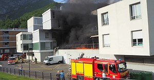 ISÈRE. Saint-Martin-le-Vinoux : incendie dans un Ehpad [VIDÉO]