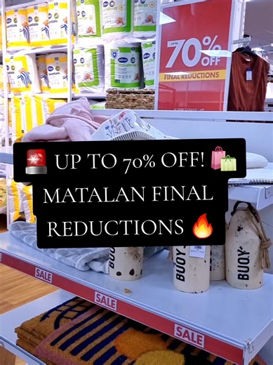 Matalan Final Reductions: Up to 70% Off Home Essentials Today