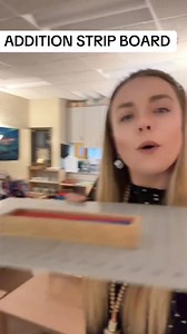 3.3K views · 39 reactions | Simple Math Tool for Teaching Addition Facts #mathforkids #earlylearning #additionfacts #handsonmath #teacherresources #montessorimath | Miss Nearing’ | Facebook