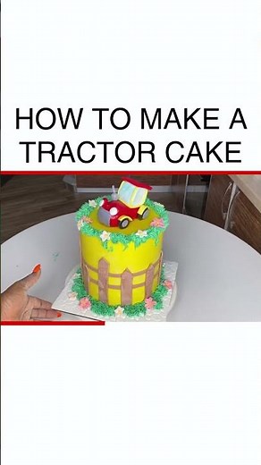 Epic Tractor Cake Tutorial Step-by-Step Guide #CakeDecorating #BakingTips