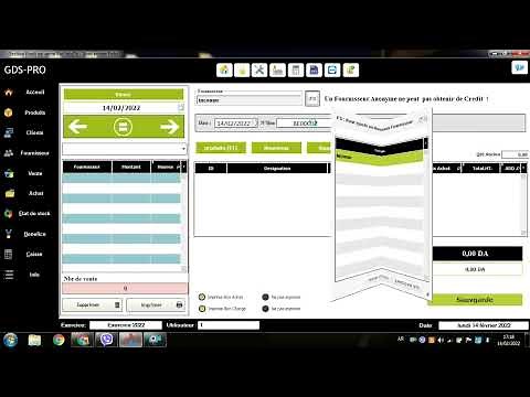 Logiciel de gestion de stock et facturation pour grossiste ( GDS PRO )