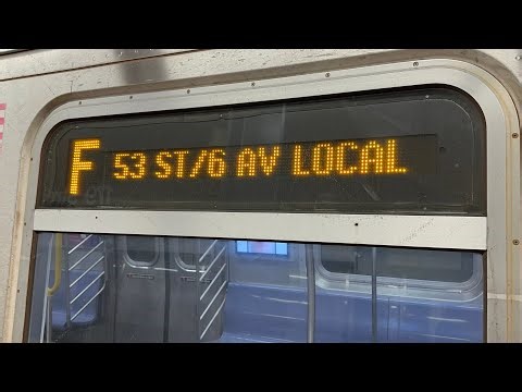 The 6 Avenue Line: R160B F Train Ride from Jamaica-179th Street to Stillwell Avenue via Court Square