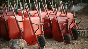 Wheelbarrow Storage: 9 Ways to Get Organized