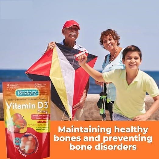 Restorz Vitamin D3 Gummies