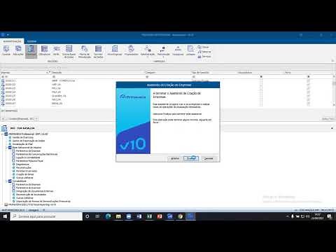 Como criar empresa no primavera 10 - Aula 1( Curso primavera na óptica do Admin.)