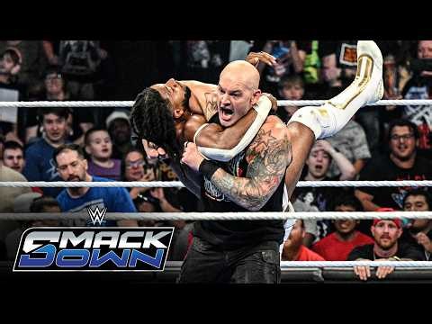Baron Corbin RETURNS to lay waste to Trick Williams and Carmelo Hayes: SmackDown highlights