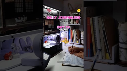 Are you more productive in the morning or at night? | Daily Journaling Day 25 #journaling #vlog