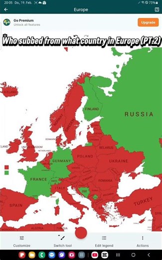 Who subbed from what country in Europe part 2 #bosnia