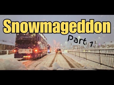 Driving to Leeds After a Night of Snow | A Treacherous Sunday Morning Journey