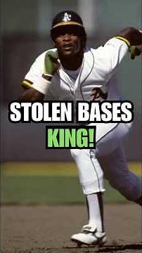 MLB legends TELL A STORY of HOW GREAT Rickey Henderson was at STEALING BASES! 🔥#shorts #mlb