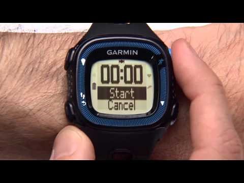 Garmin Forerunner 15 - Première Séance