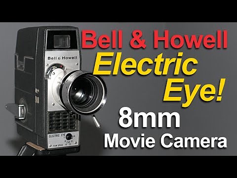 Bell & Howell Electric Eye - 8mm Camera Overview, Testing and Loading