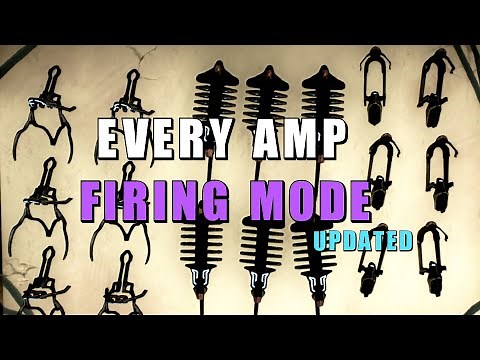 [Warframe] Every amp firing mode (with some details) [1/3] - The Systems of Warframe