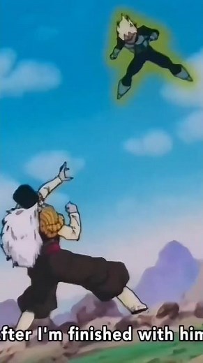 2 vegeta kills Android 18 #dragonball #goku #anime