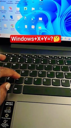 System properties kaise nikale shortcut ki se . #techshorts #shortcutkeys #windows11 #windows11tips