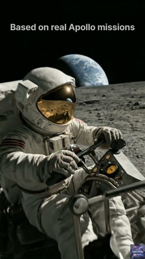 How Astronauts Drove on the Moon | Realistic Simulation