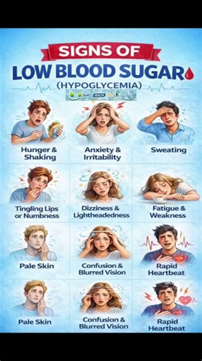 Is Your Blood Sugar Low? Watch These 10 Signs!