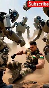 Alien Attack in India | One Fauji, One Mission,Unlimited Courage 🇮🇳🚨 #aishorts​ #army​ #robot​#king​