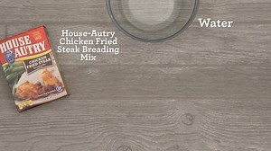 See how easy it is to make old-fashioned, homestyle Chicken Fried Steak, using breading mix from House-Autry! | House-Autry Mills