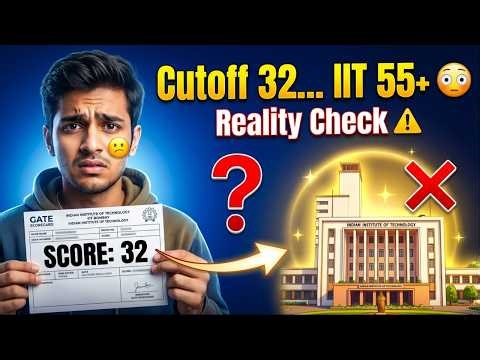 GATE 2026 Cutoff Prediction 😳 | Will Your Score Get You IIT?