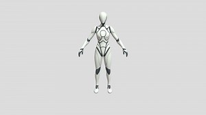 UE5 Female Mannequin - Quinn - Web Ready - Download Free 3D model by SketchPunk