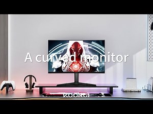 KOORUI 27E6CA: A curved monitor #koorui #monitor