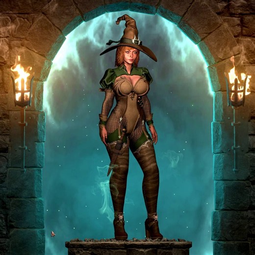 I might not have a new trailer for any gaming showcases today, but here are a few updates to how menus work. 😂1) Character physics are now simulated and respond to mouse input while previewing your gear in the equipment screen. Previously physics were only active during gameplay, and a static model was used for menu renders.2) Menus now have real-time lighting that can be changed by clicking on torches in the background.#indiegamedev #indiegame #unity3d #pcgamer #madewithunity #gamedev #gaming 