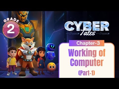 Working of Computer (Comic-Based Learning) | Computer Science Class 2 | Chapter 3