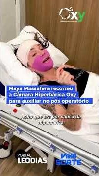 Benefícios da oxigenoterapia hiperbárica por Maya Massafera!