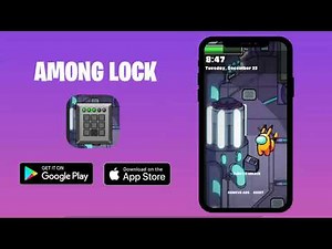 Among Lock - Among Us Lock screen app - Reactor & All Tasks Style with Imposter Ejection screen