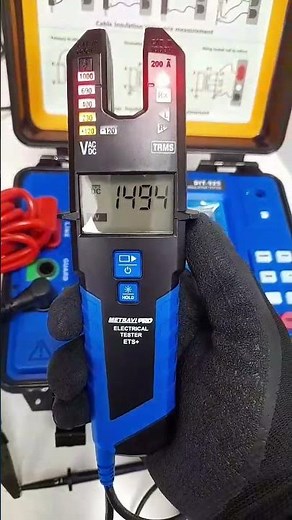 Measuring 1500V DC using Metravi PRO ETS+ Smart Electrical Tester