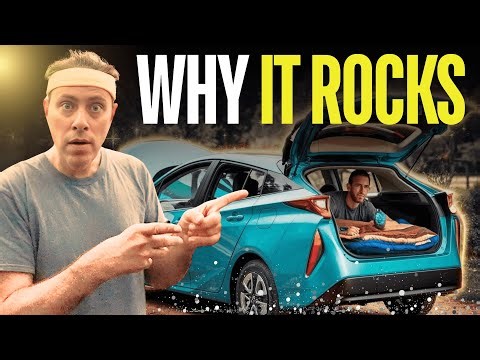 5 HUGE PLUSES Why a Prius is the BEST Car for Car Camping!
