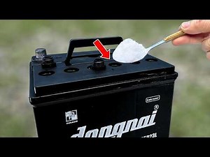 Since you know this secret, you won't pay for car batteries again! How to revive a car battery