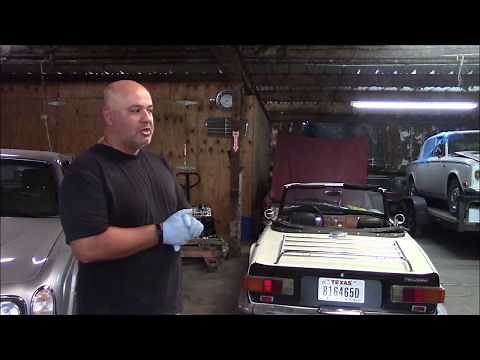 The Proper blokes car - 71 Triumph TR6 , New Brake Master Cylinder and Gearbox oil change