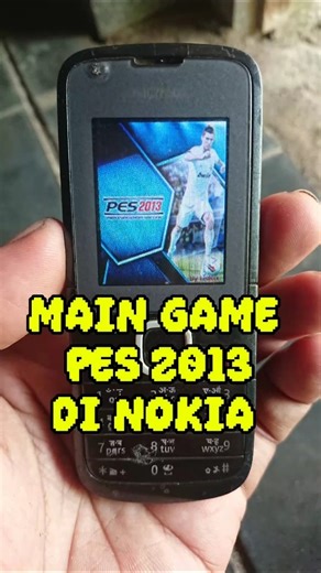 GAME E-FOOTBALL KONAMI IN NOKIA C1-01#FYP #Nokia #nostalgia