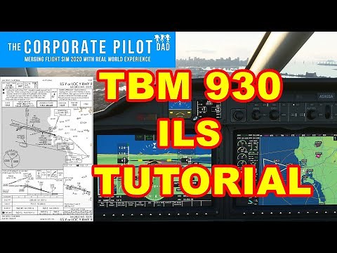 ILS Approach and Landing TBM 930 Microsoft Flight Simulator - PC and XBOX