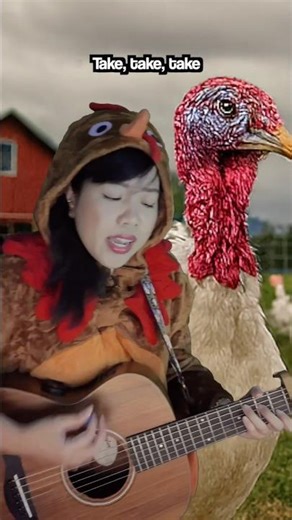 A serious song made silly for Turkey Day 🦃♥️ #thanksgiving #comedy #singer #originalsong