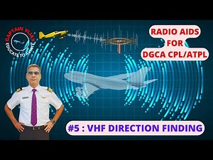 VHF DIRECTION FINDING #RADIO AIDS FOR DGCA CPL/ATPL #GROUND STUDIES FOR PILOTS
