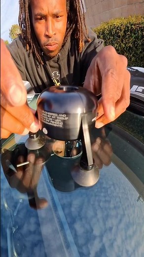 Windshield rock chip repair