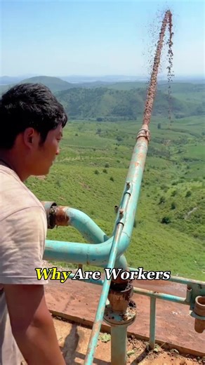 Why They Paint Mountains Green#construction #ecology #engineering #foryoupage #Knowledge