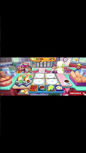 Full Video Link In Description | 🔥Cooking City Challenge | Breakfast Bar🍞 Level Win Gameplay #Shorts