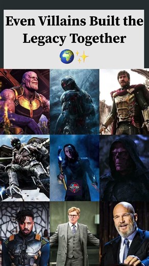 MCU Villains Thanos Ultron Loki Killmonger Red Skull Mysterio Vulture Pierce Obadiah #Trending2026